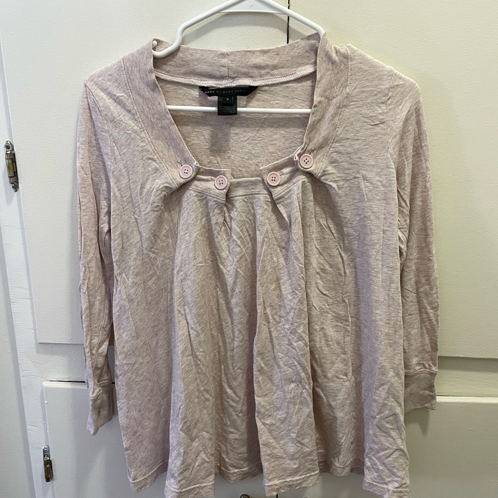Marc By Marc Jacobs Light Pink Blouse